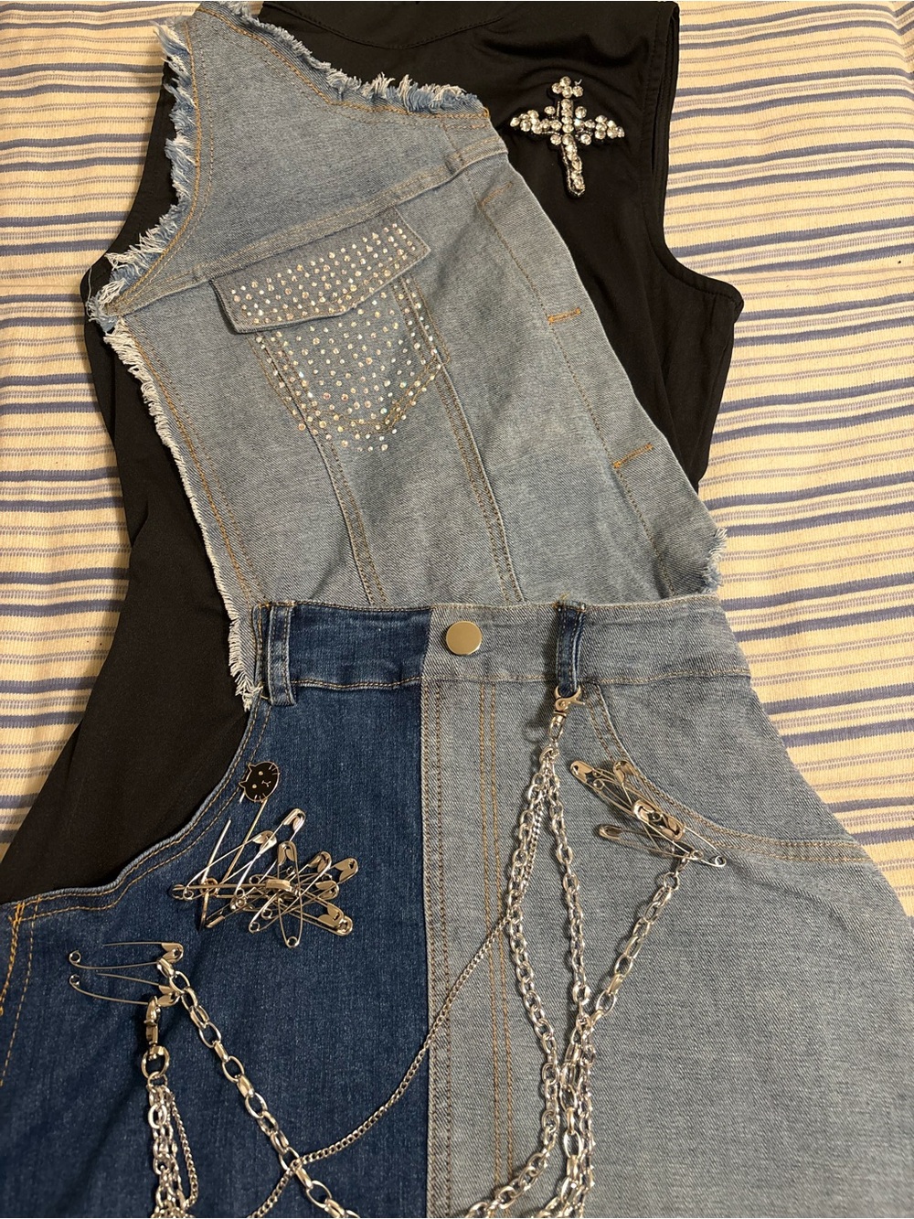 Fashion Nova Damsel in Denim Mini Dress - Picture 7 of 11